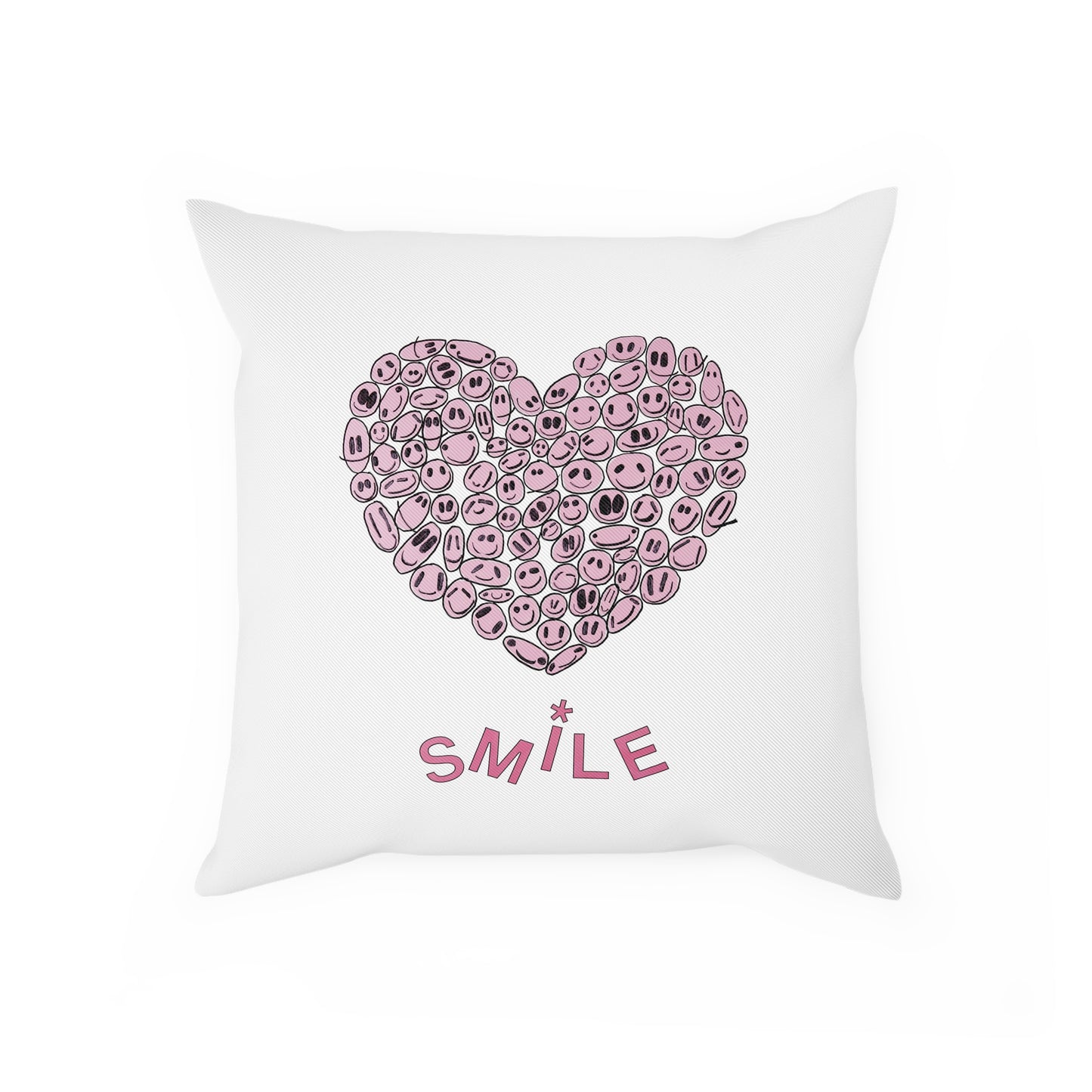 PINK Heart SMILE - Cushion