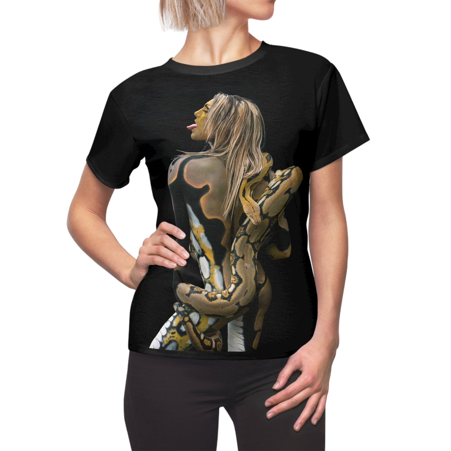 Reticulated Python ll - Women's Cut & Sew Tee