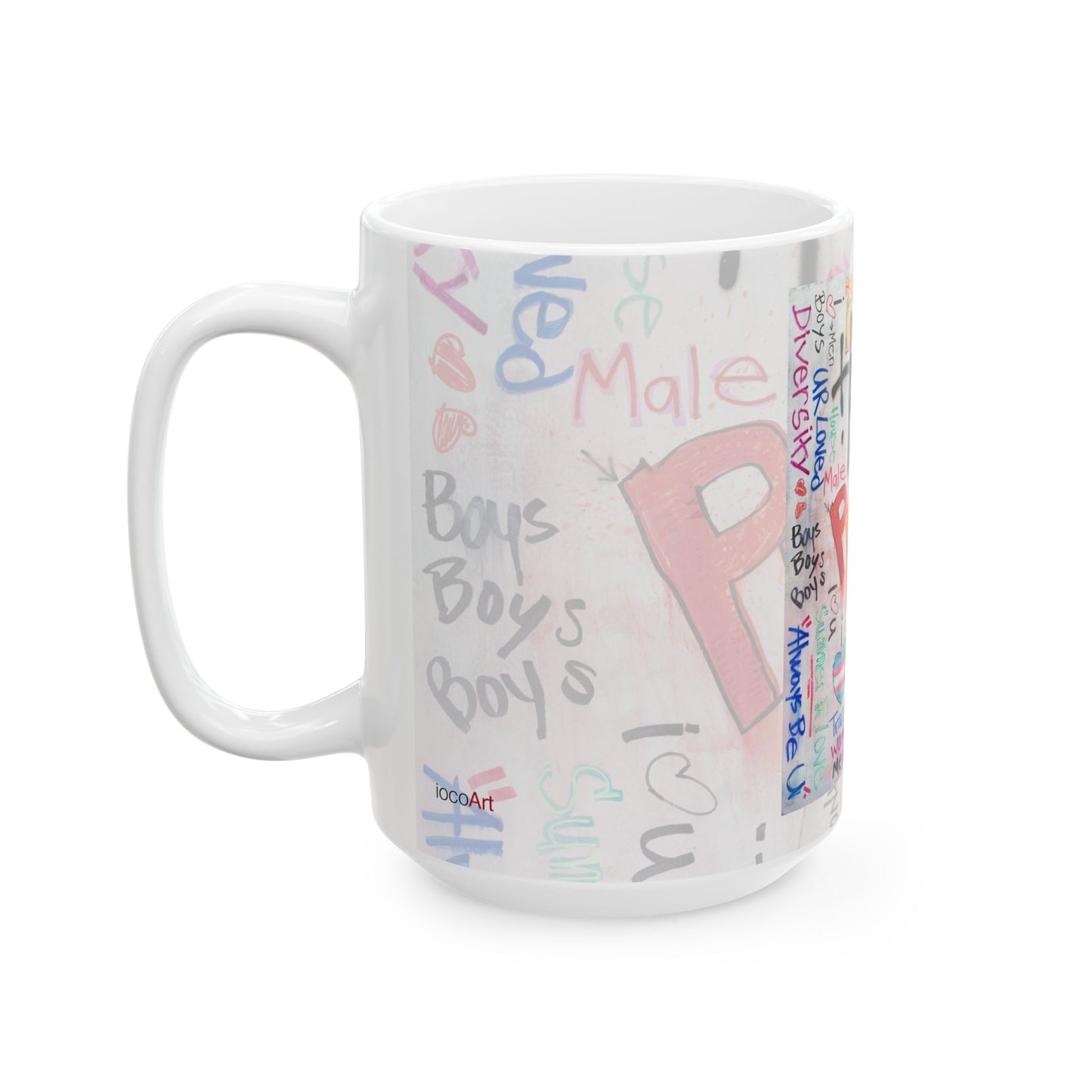 Happy Pride - Ceramic Mug, (11oz, 15oz)