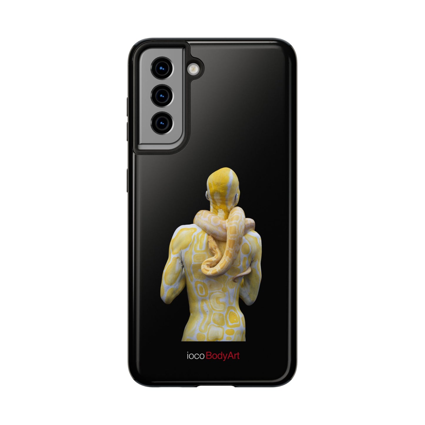 Albino Burmese Python - Tough Phone Cases