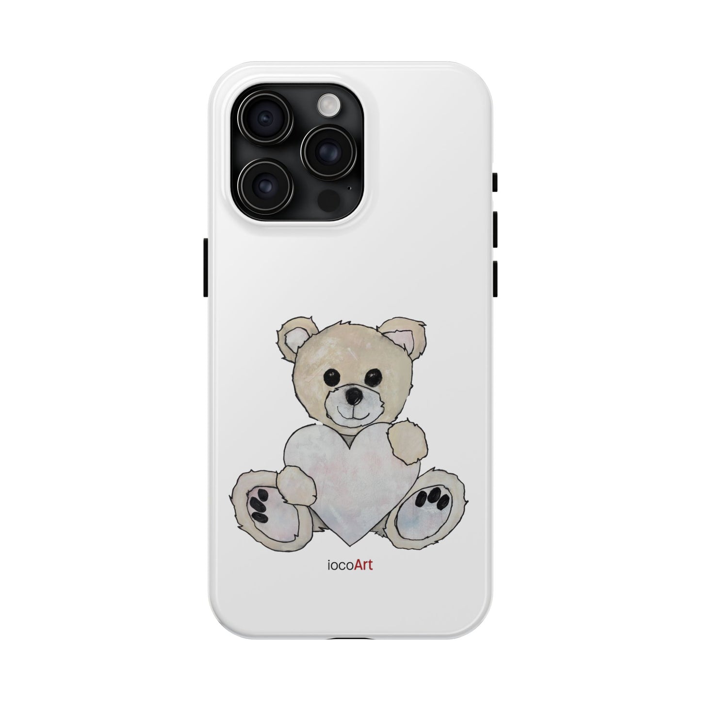 Teddy Bear, Blonde - Tough Phone Cases