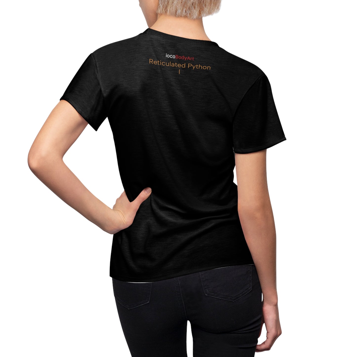 Reticulated Python l - Women's Cut & Sew Tee
