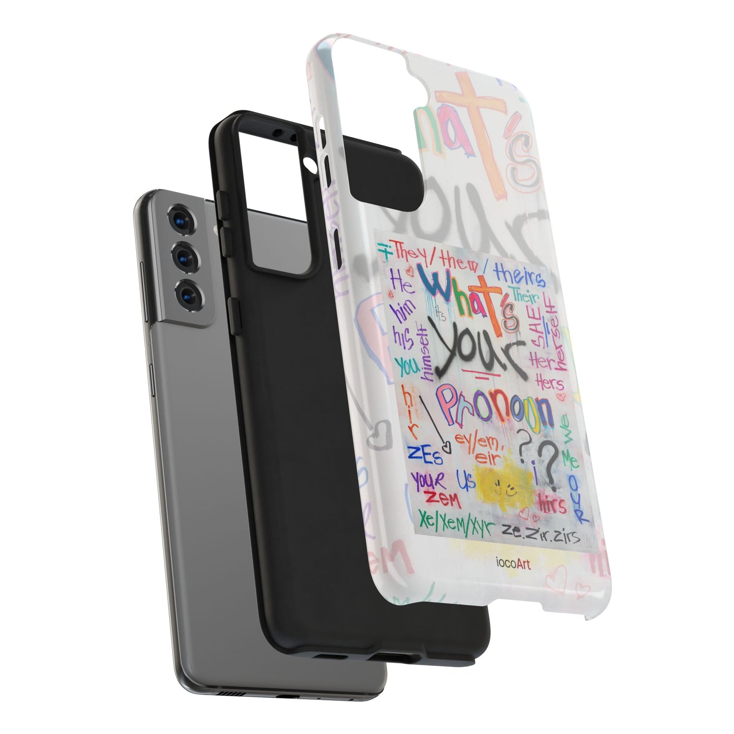 What's your Pronoun - Tough Phone Cases