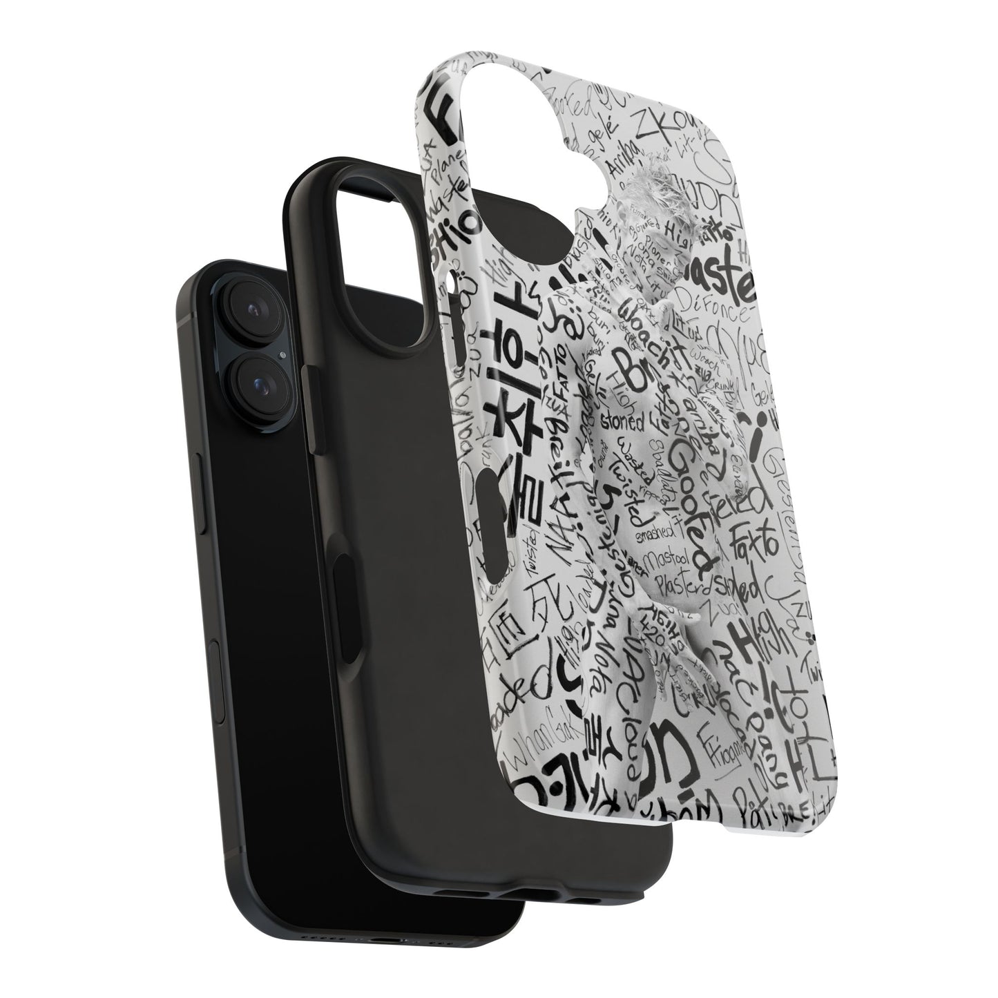 High Around the World Male - Tough Phone Cases