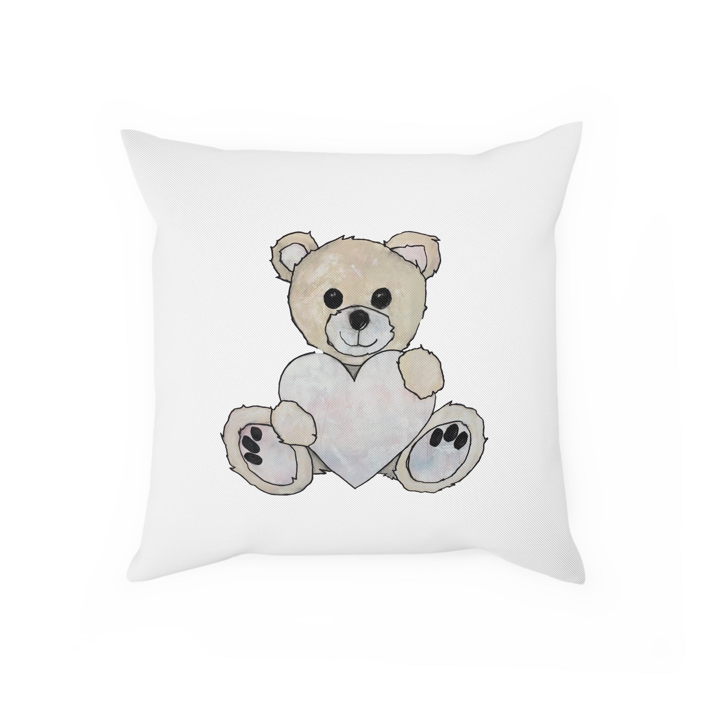 Teddy Bear, Blonde - Cushion