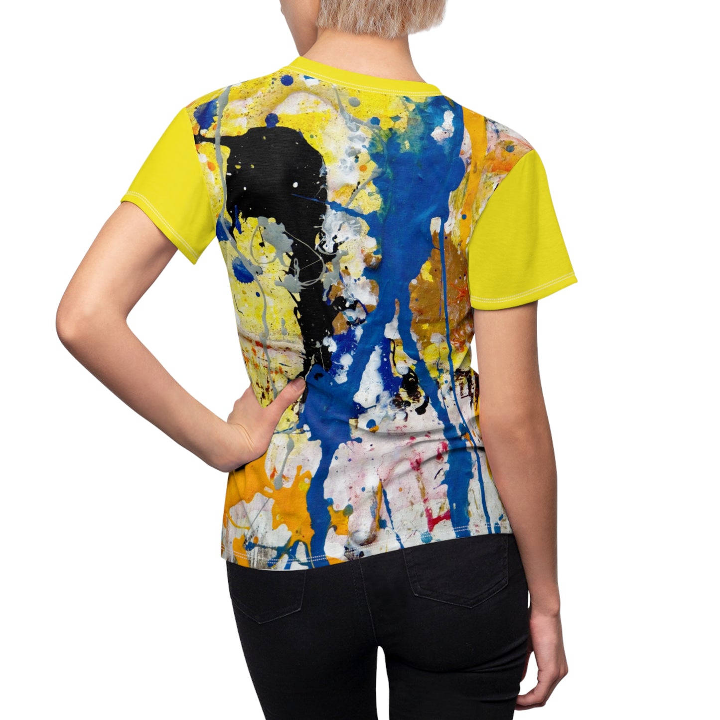Wish Blue (YSL) - Women's Cut & Sew Tee
