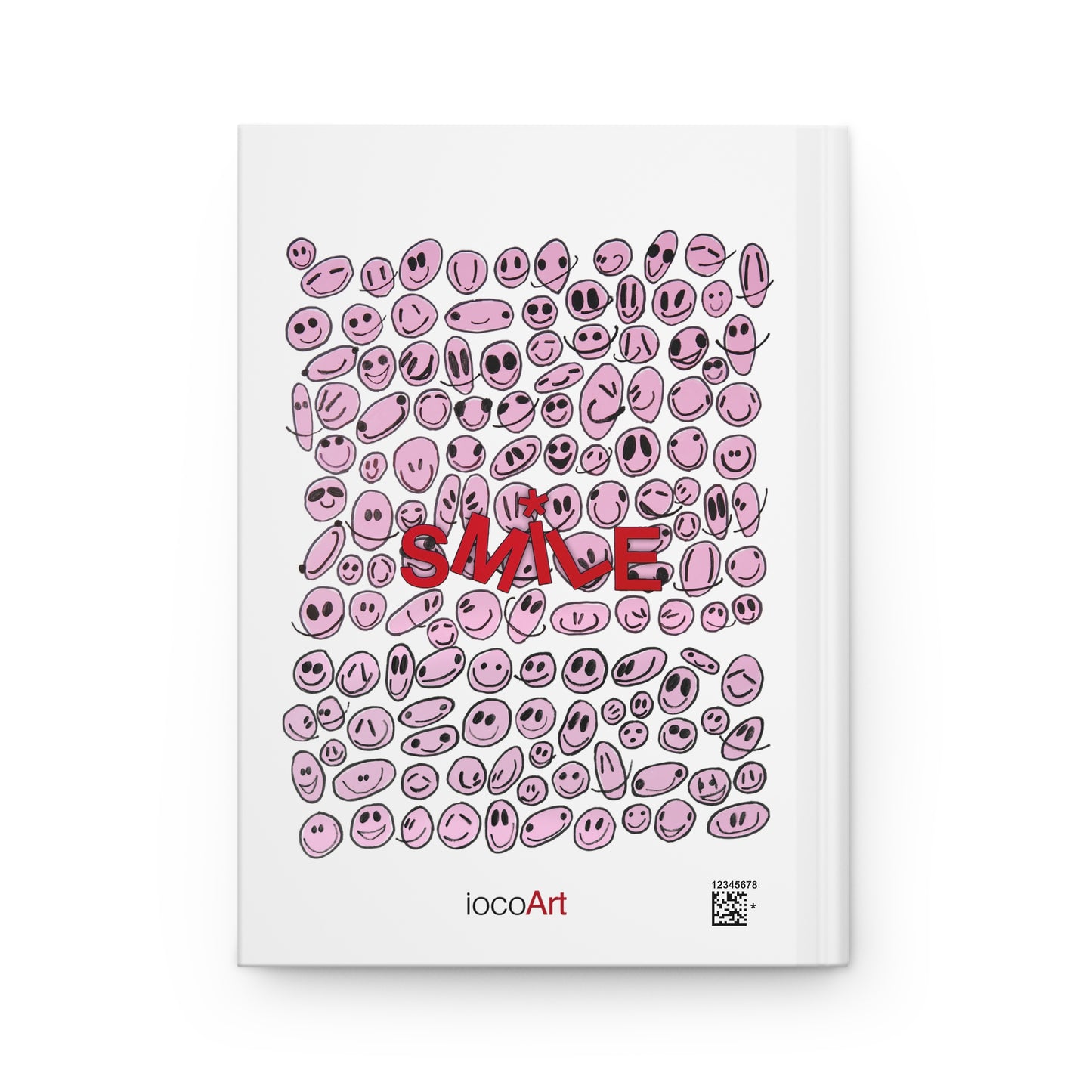 PINK SMILES - Hardcover Journal