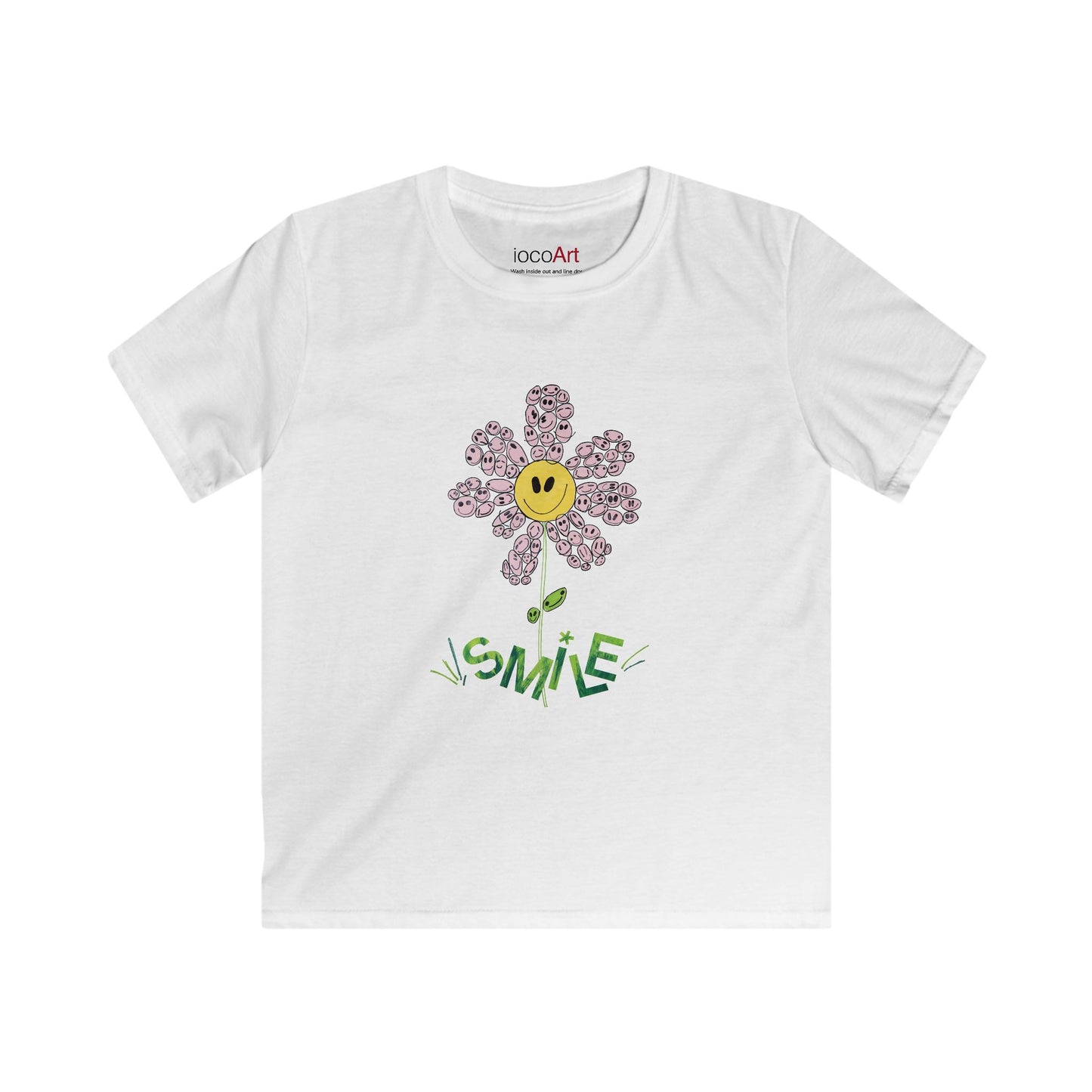 Daisy SMILES - Kids Softstyle Tee