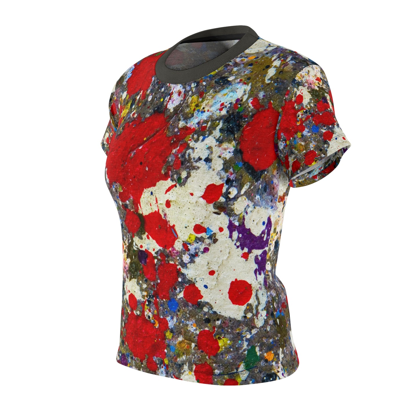 Orbiting Scarlett - Women's Cut & Sew Tee