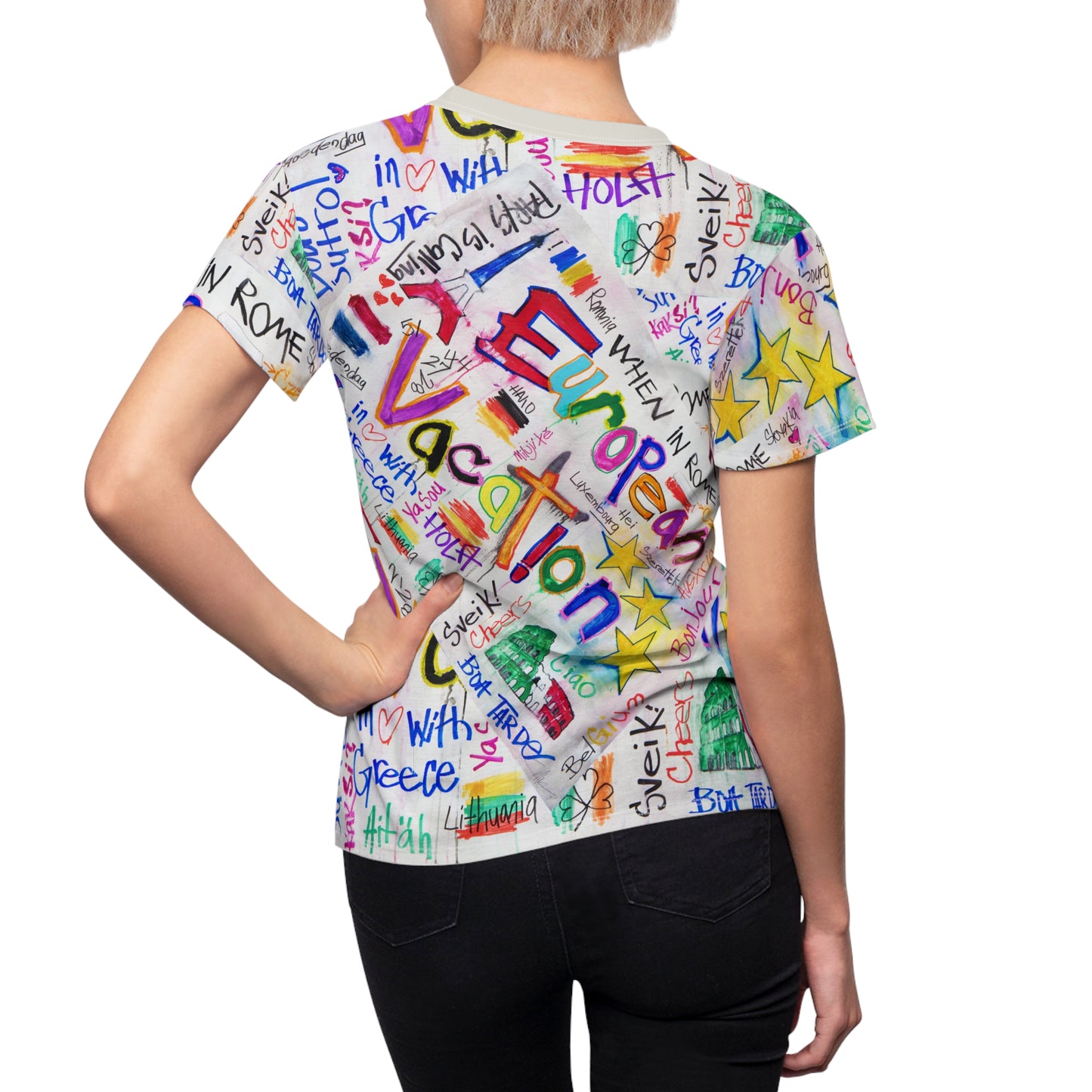 European Vacation - Women's Cut & Sew Tee