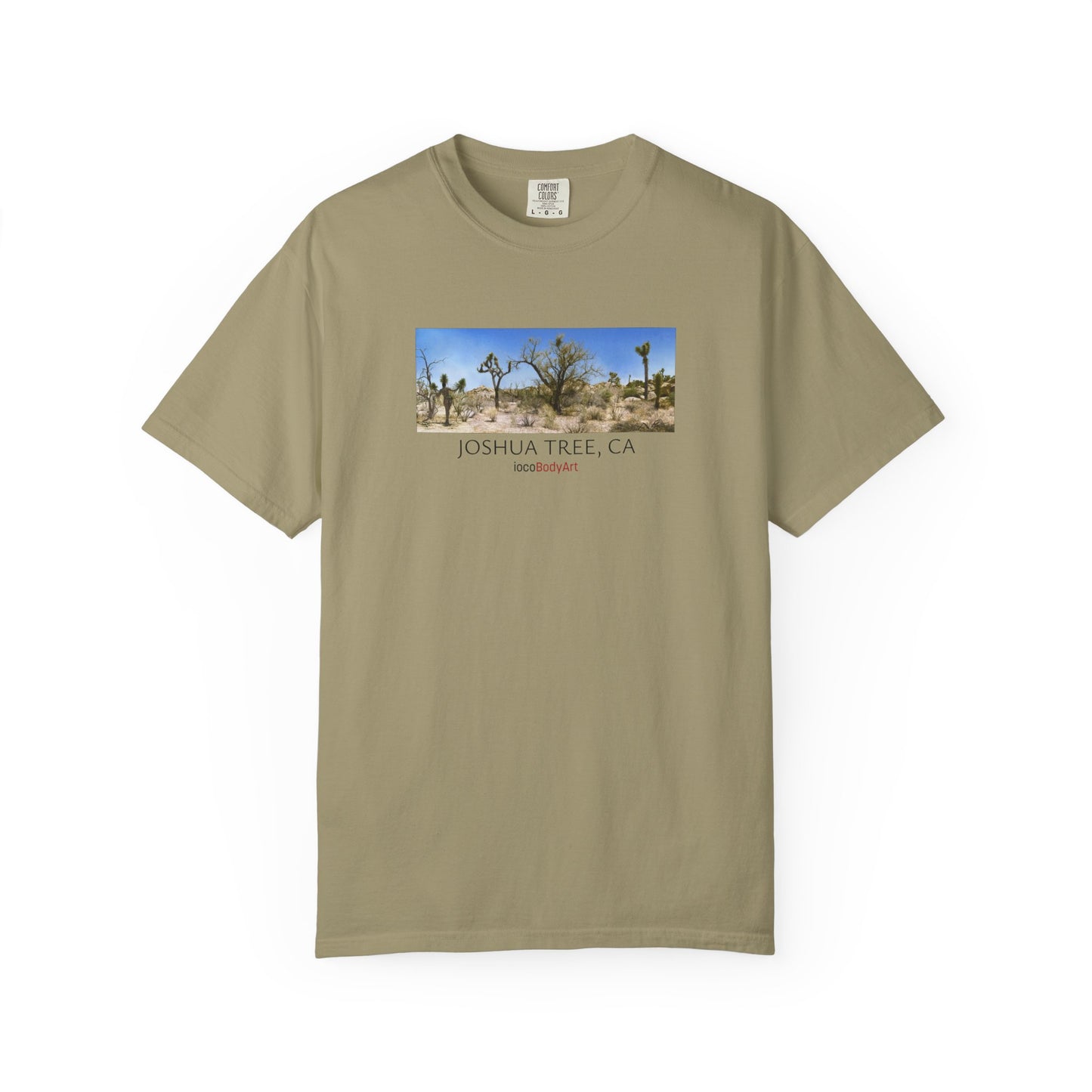 Joshua Tree, (Khaki) - Women's Cotton Tee