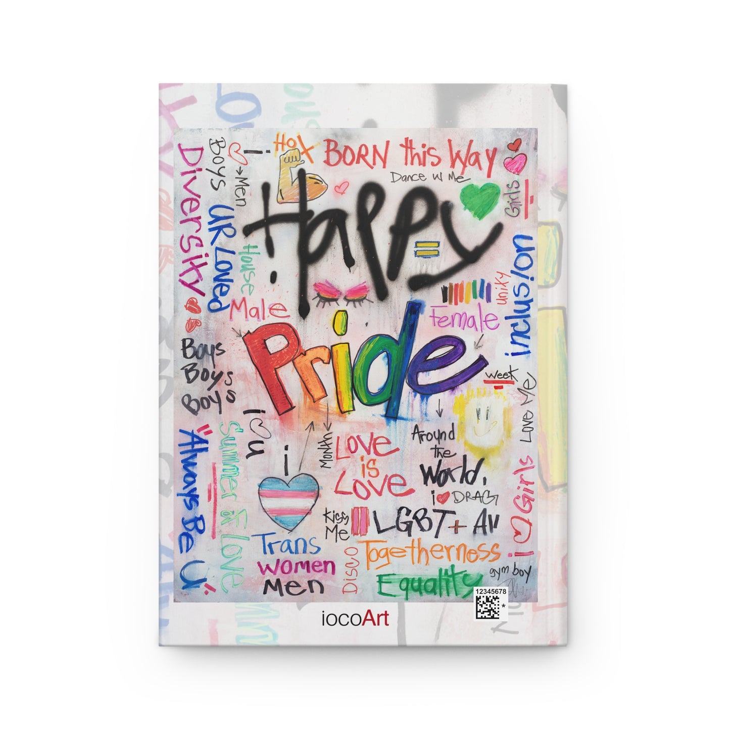 Happy Pride - Hardcover Journal