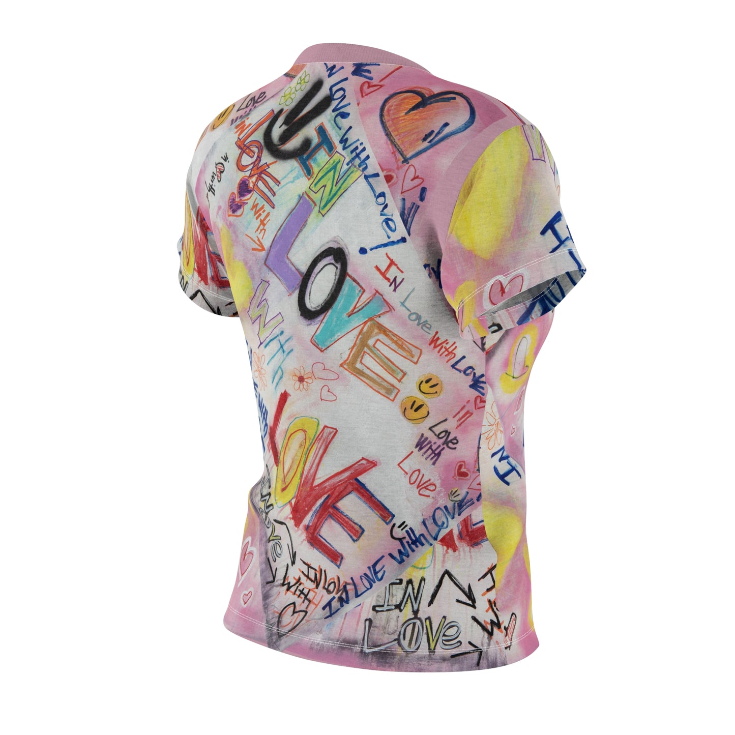 In Love with Love - Women's Cut & Sew Tee
