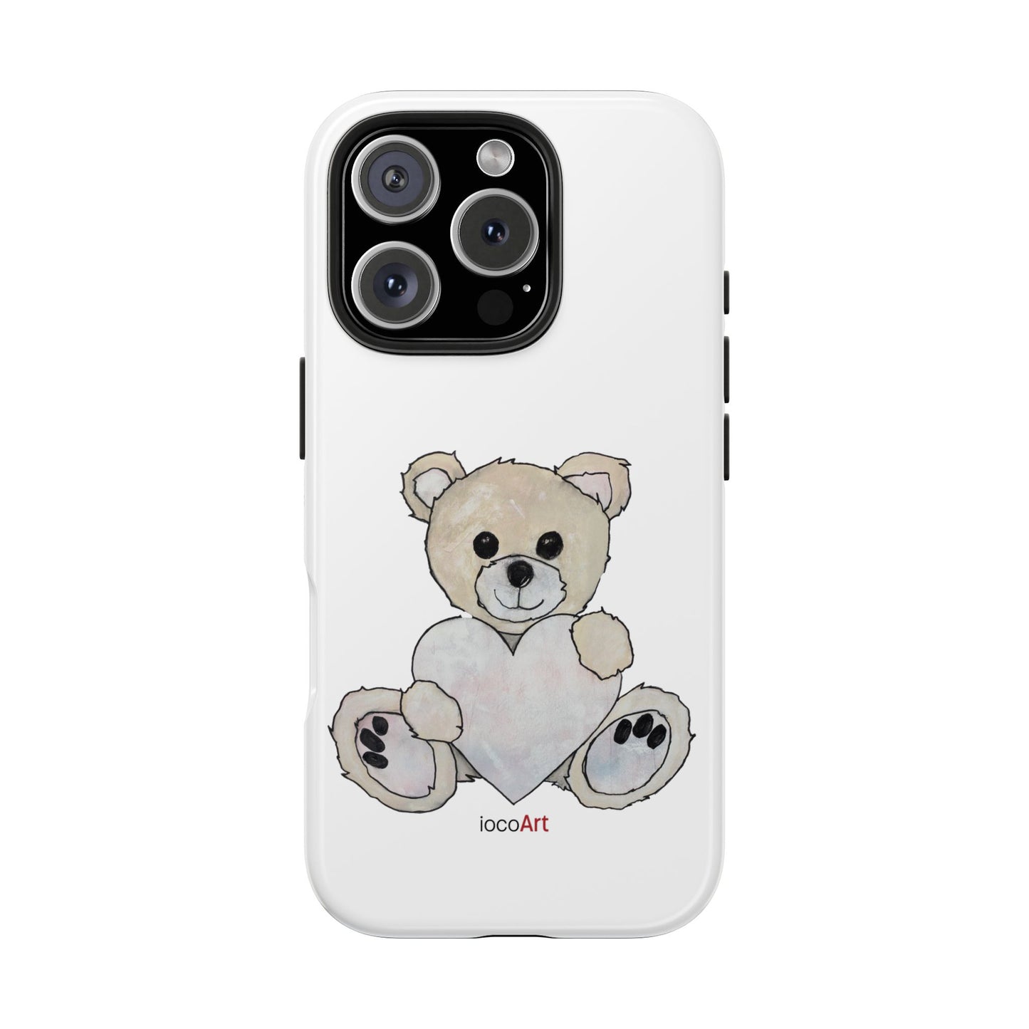 Teddy Bear, Blonde - Tough Phone Cases