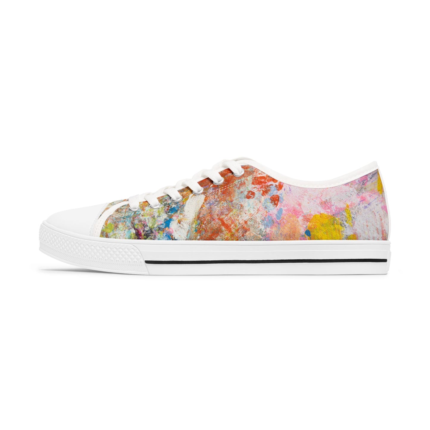 Flickering Sequins - Women's Low Top Sneakers