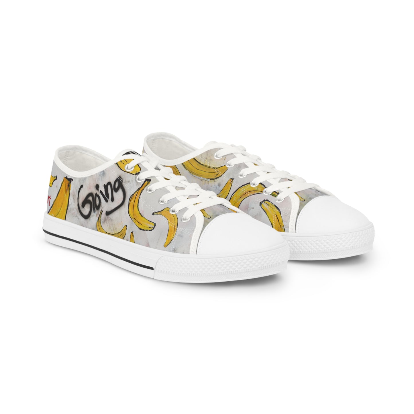 Going Bananas - Men's Low Top Sneakers