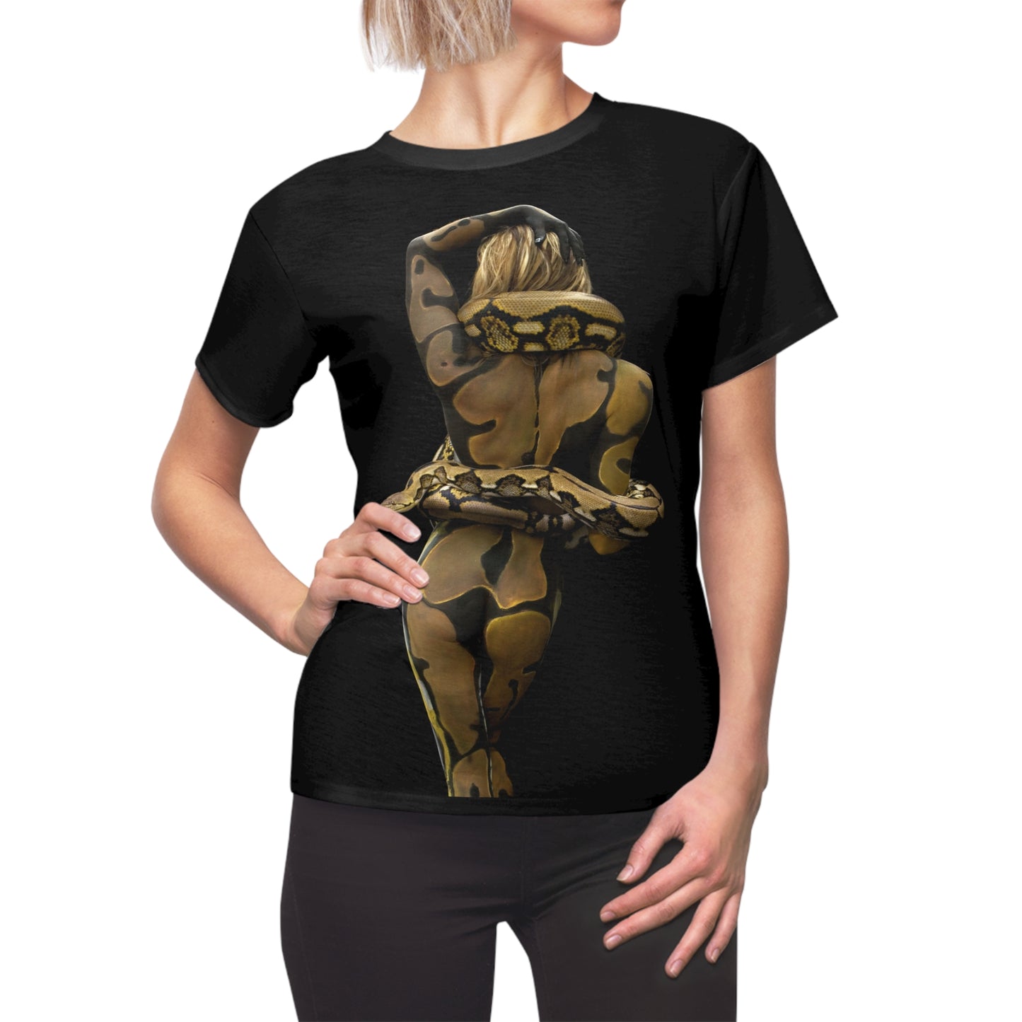 Reticulated Python l - Women's Cut & Sew Tee