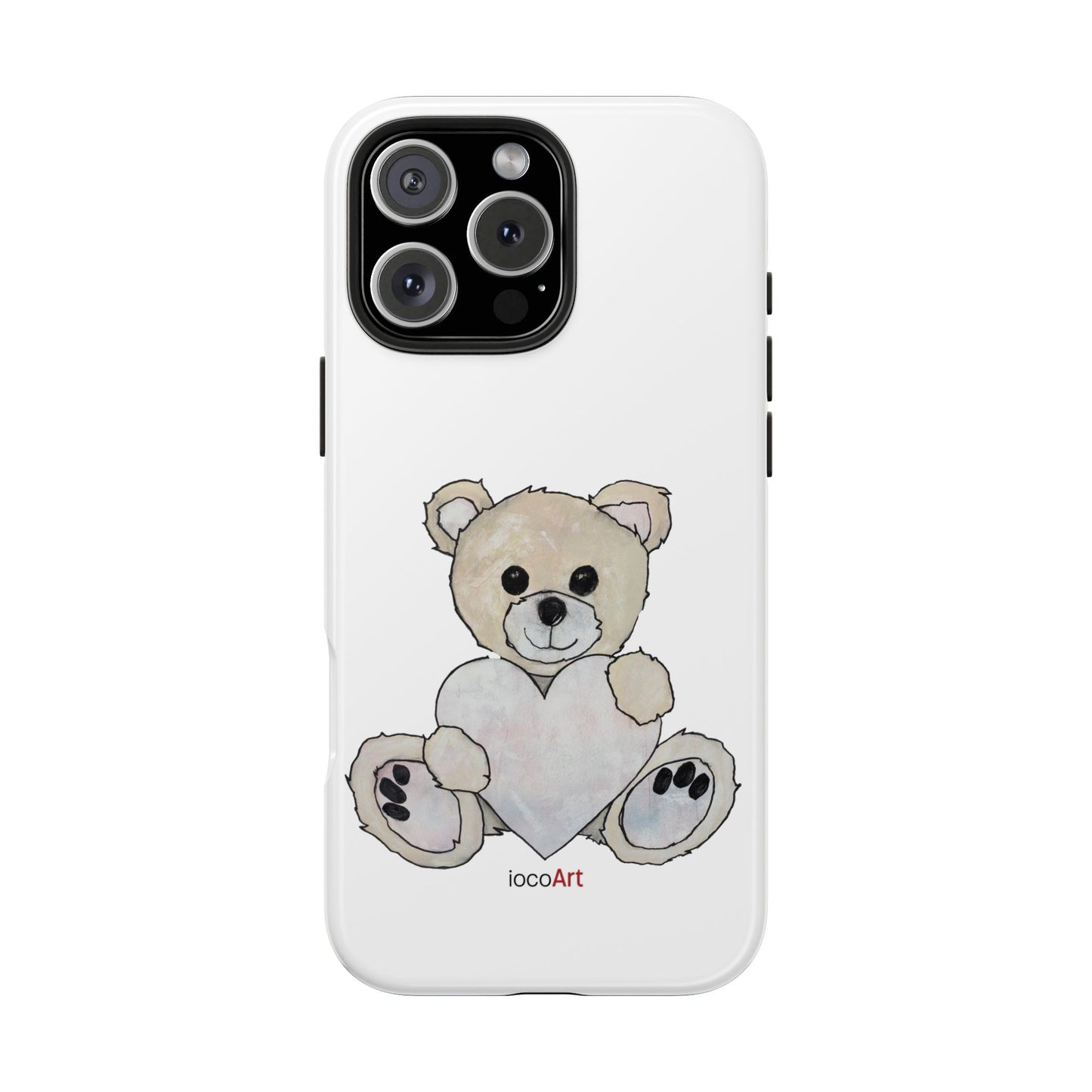 Teddy Bear, Blonde - Tough Phone Cases