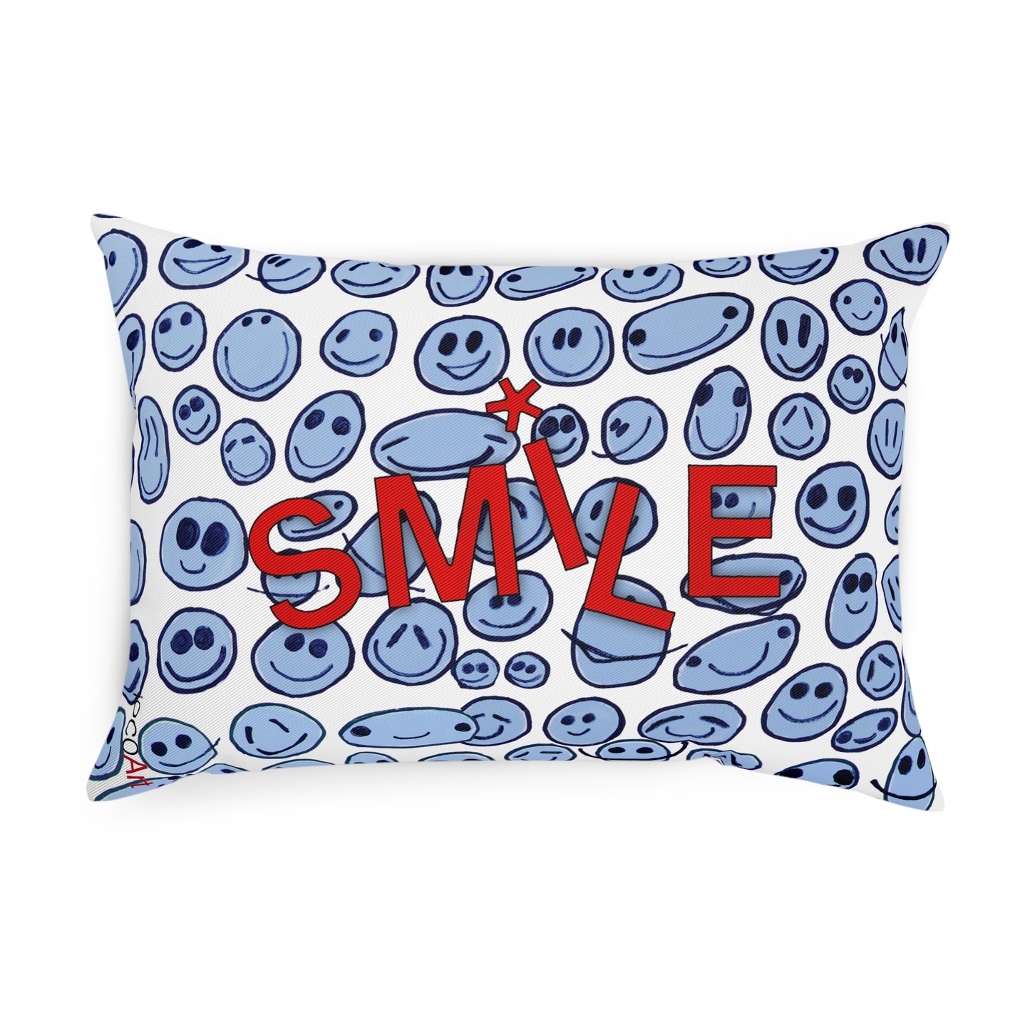 BLUE SMILES - Cushion