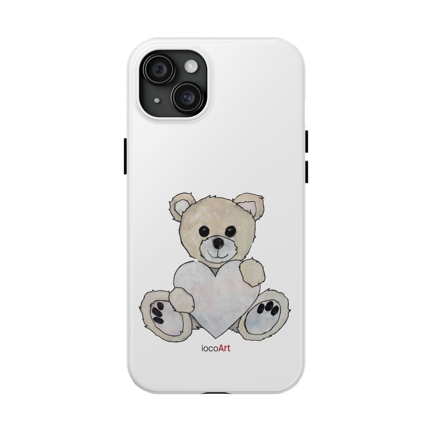 Teddy Bear, Blonde - Tough Phone Cases