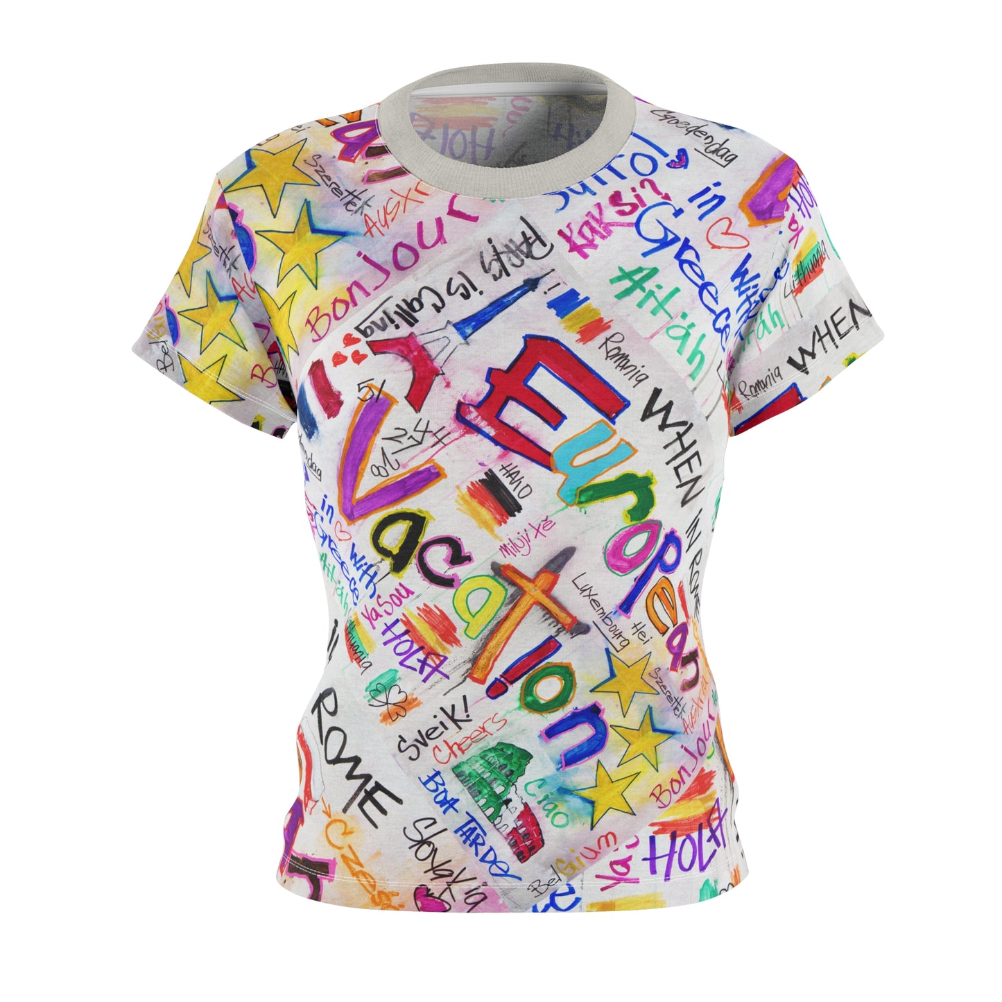 European Vacation - Women's Cut & Sew Tee