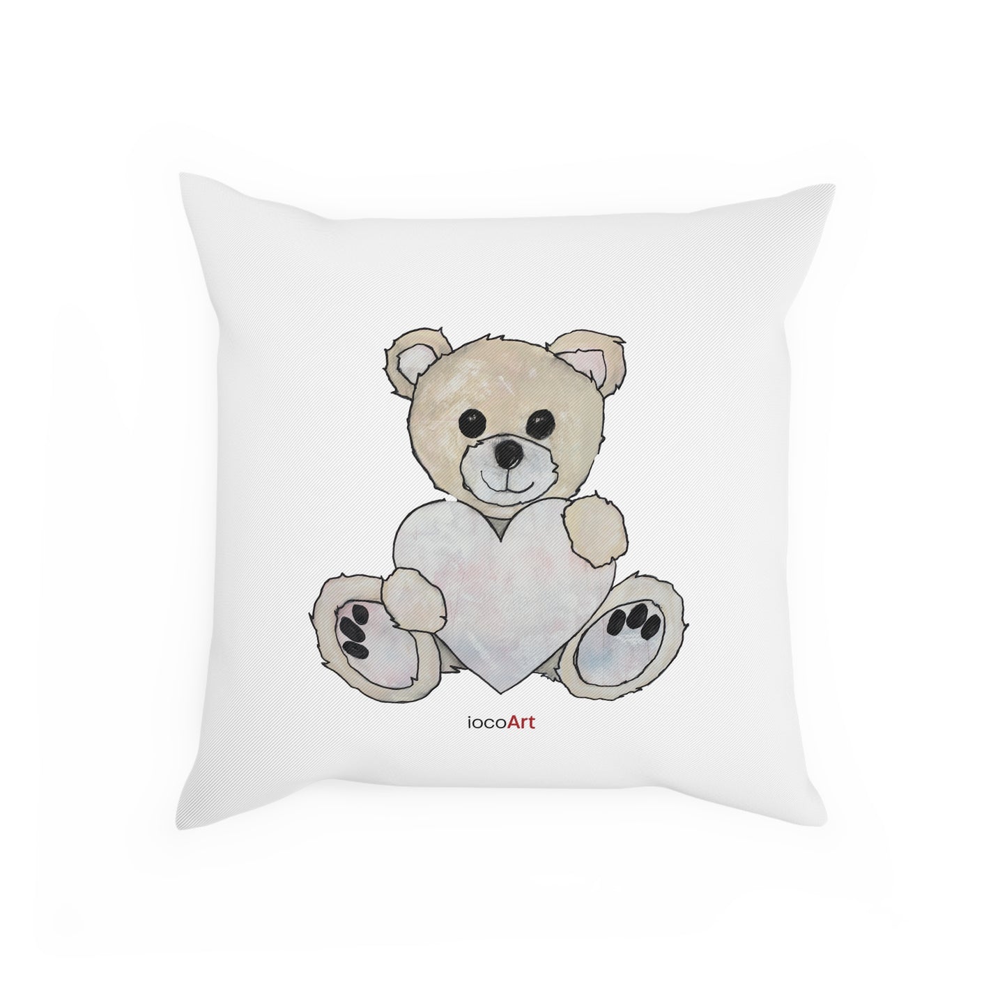 Teddy Bear, Blonde - Cushion