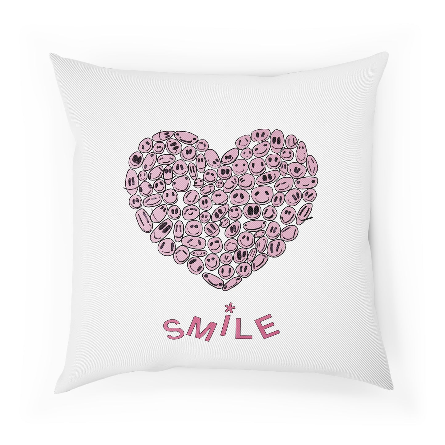 PINK Heart SMILE - Cushion