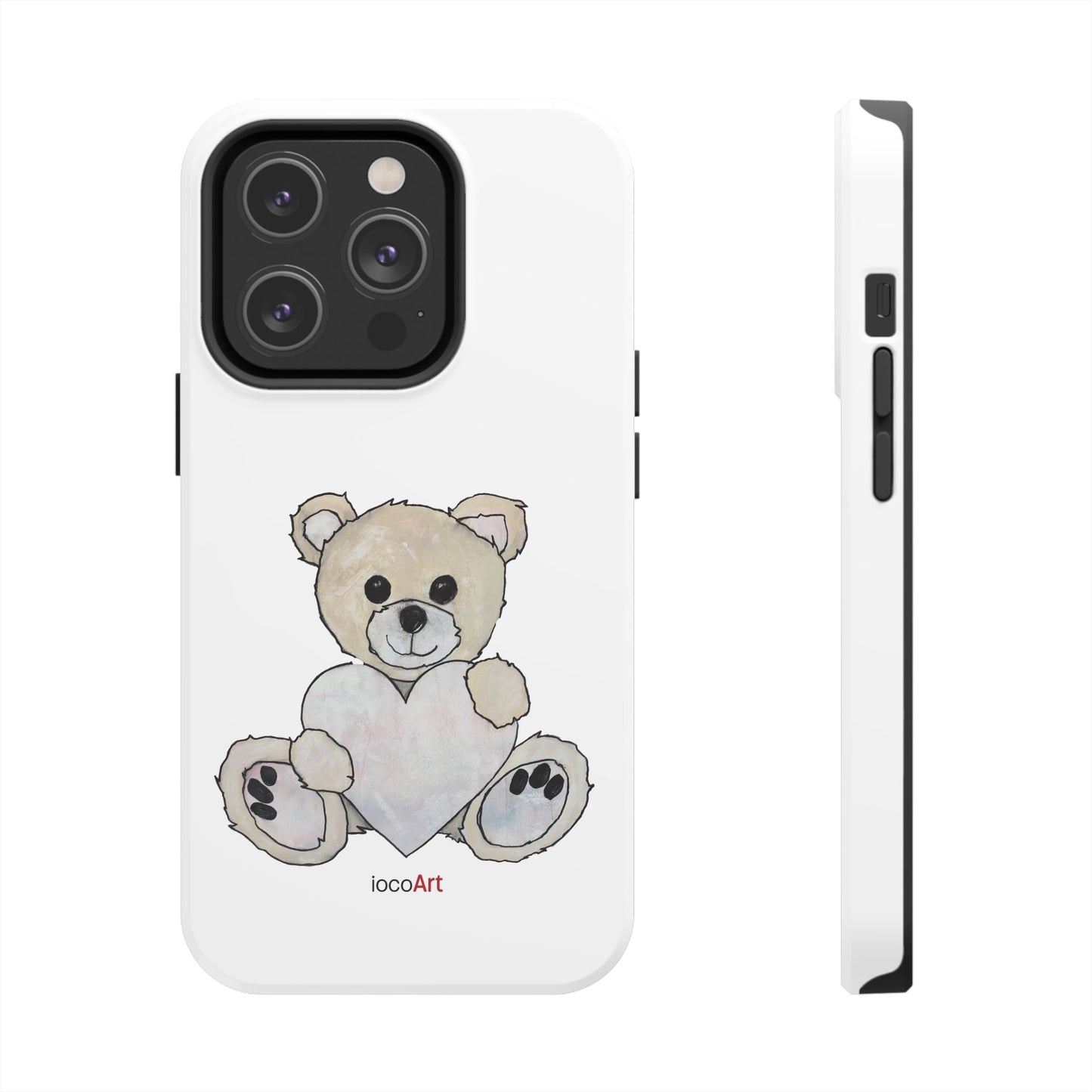 Teddy Bear, Blonde - Tough Phone Cases