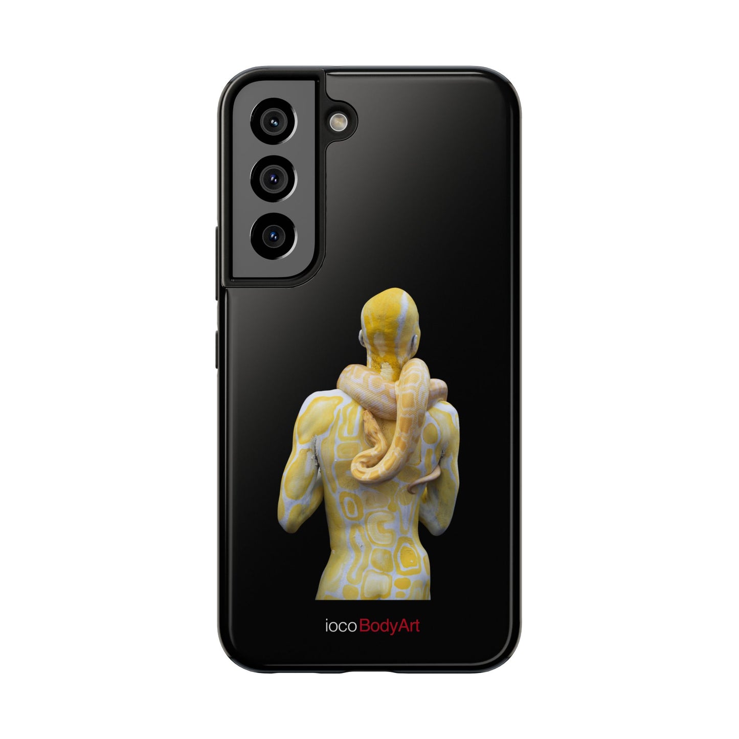 Albino Burmese Python - Tough Phone Cases