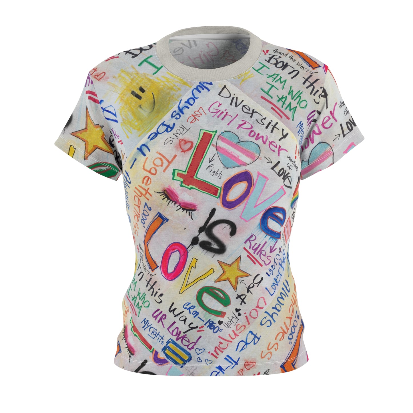 Love is Love - Women's Cut & Sew Tee