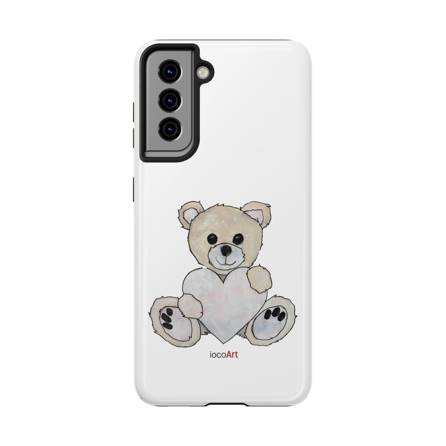 Teddy Bear, Blonde - Tough Phone Cases