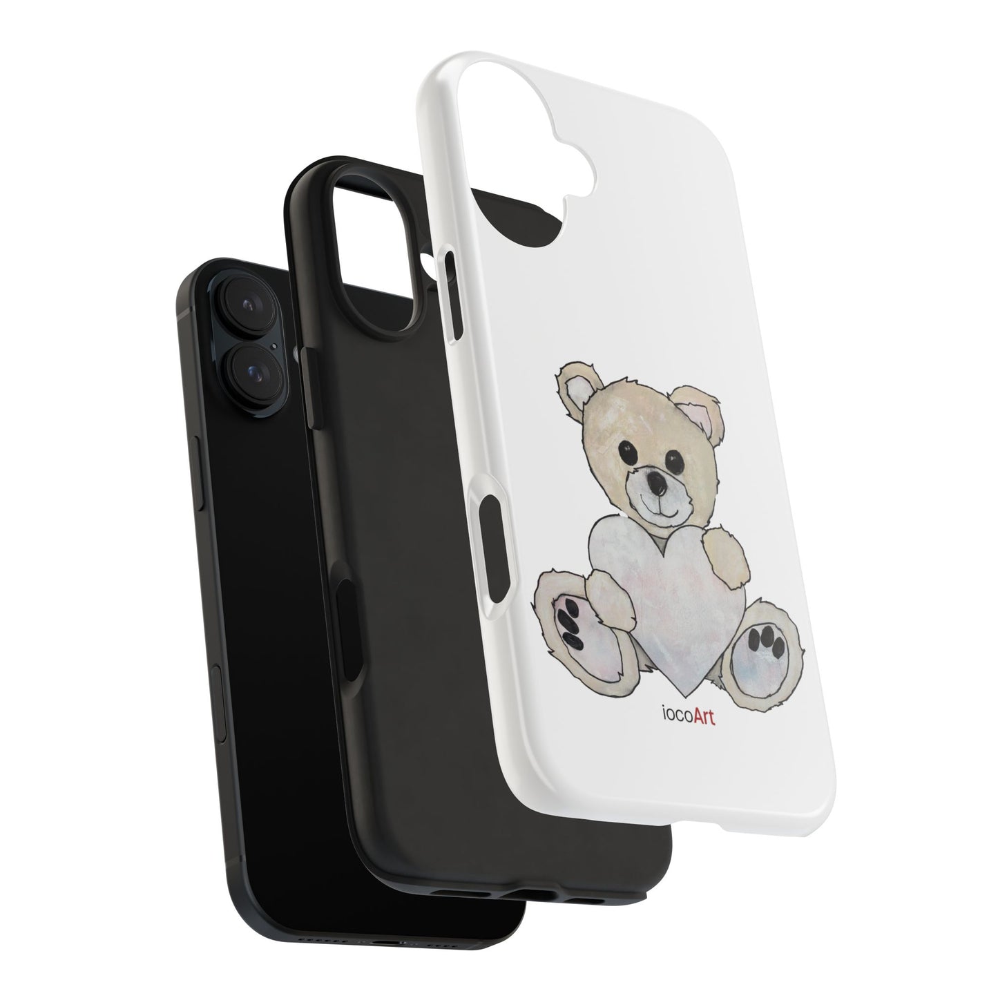 Teddy Bear, Blonde - Tough Phone Cases