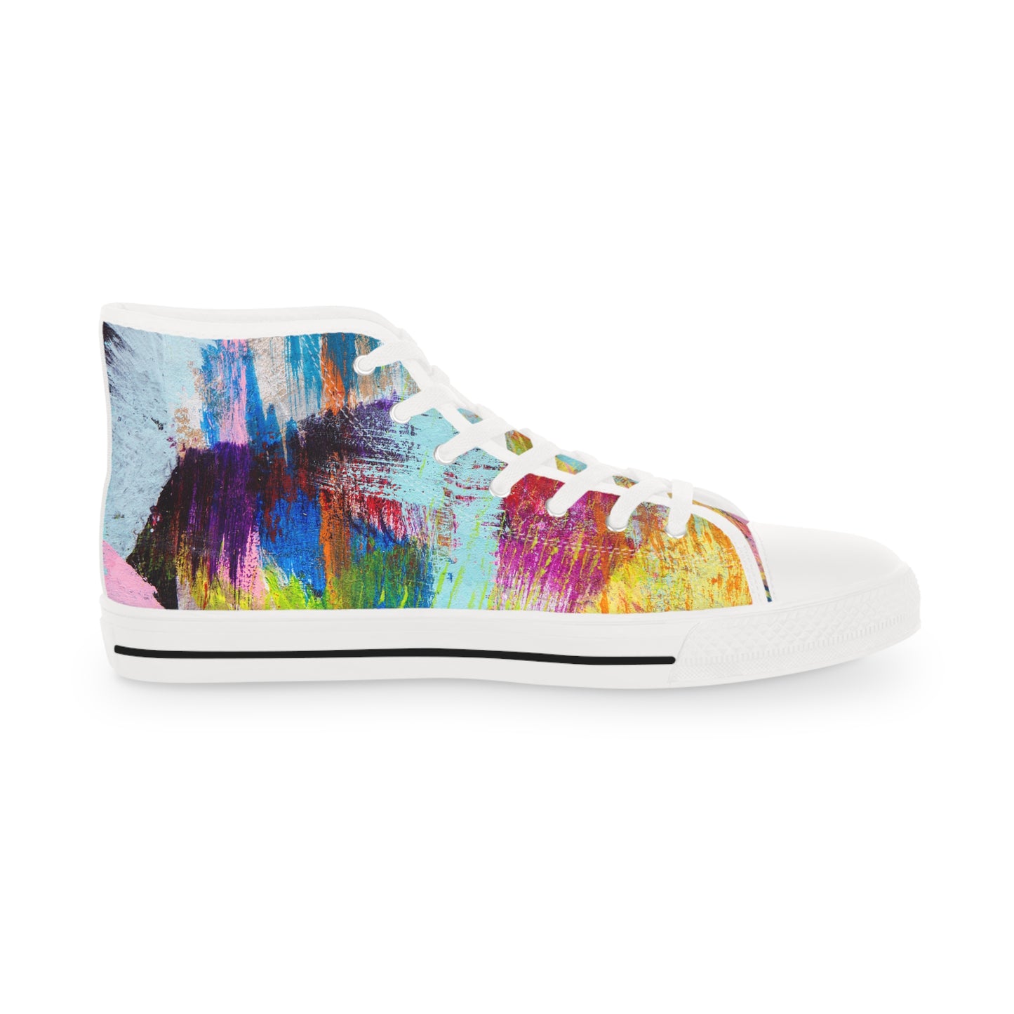 Flickering Shards - Men's High Top Sneakers