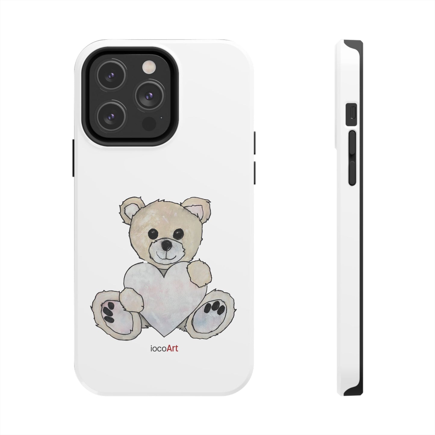 Teddy Bear, Blonde - Tough Phone Cases