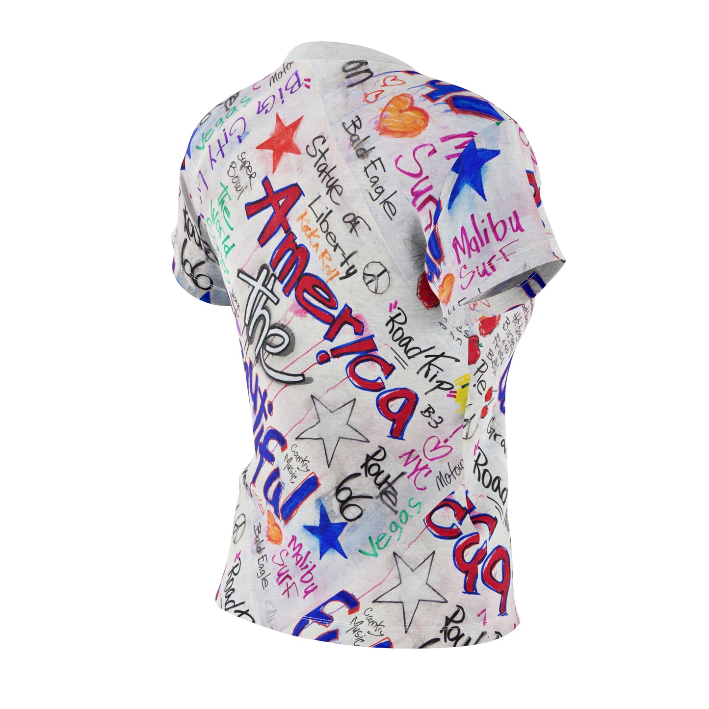 America the Beautiful - Women's Cut & Sew Tee