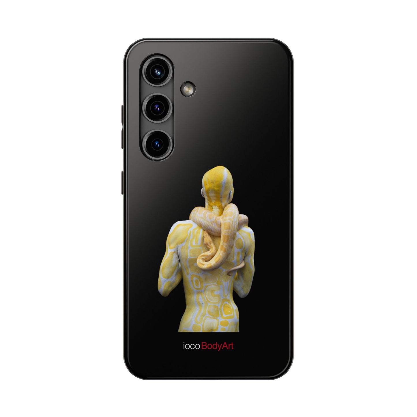 Albino Burmese Python - Tough Phone Cases
