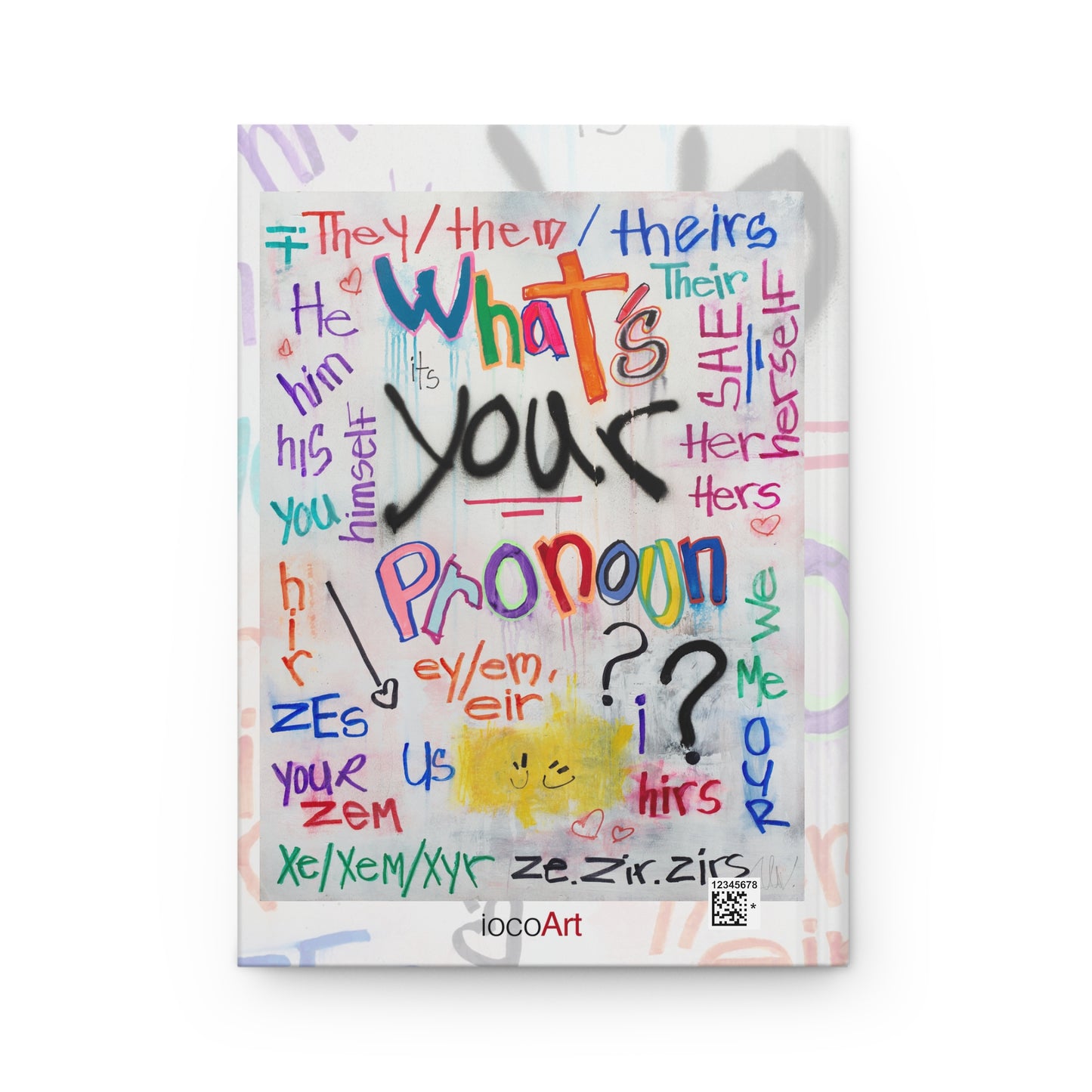 What's your Pronoun - Hardcover Journal