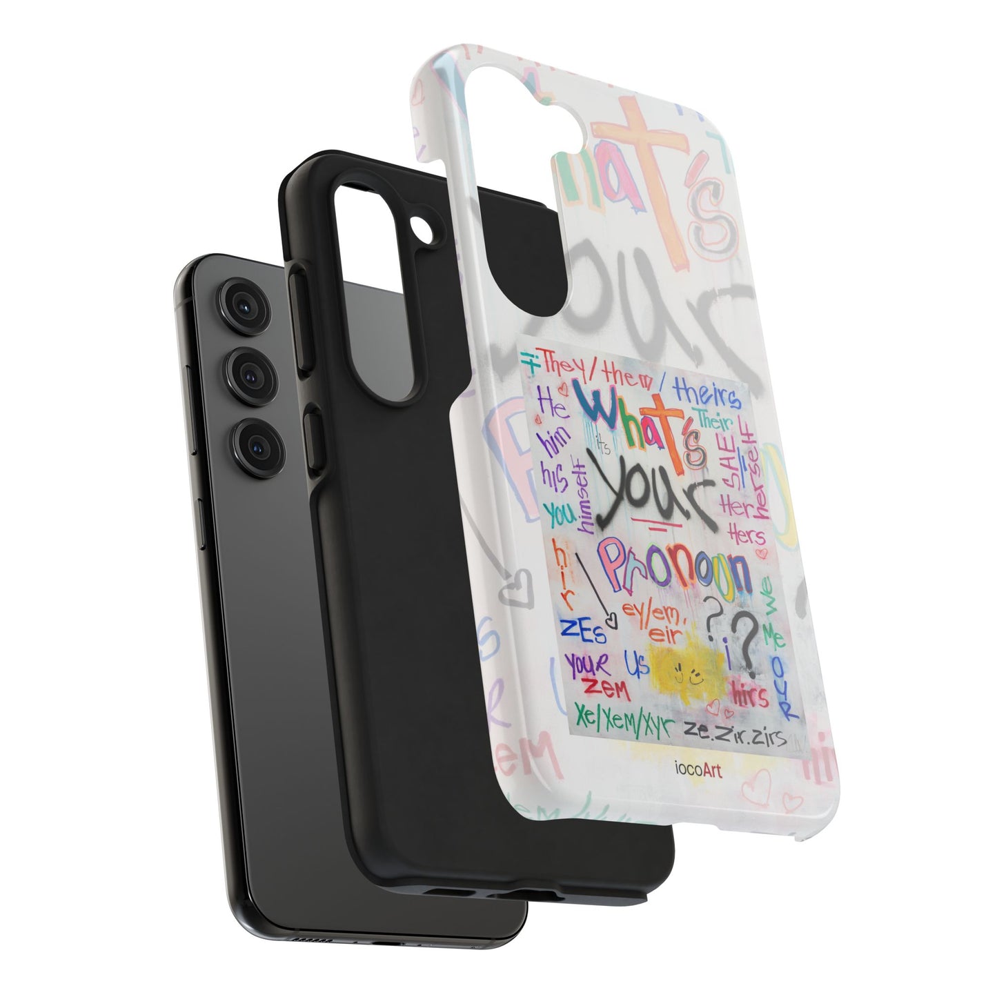 What's your Pronoun - Tough Phone Cases