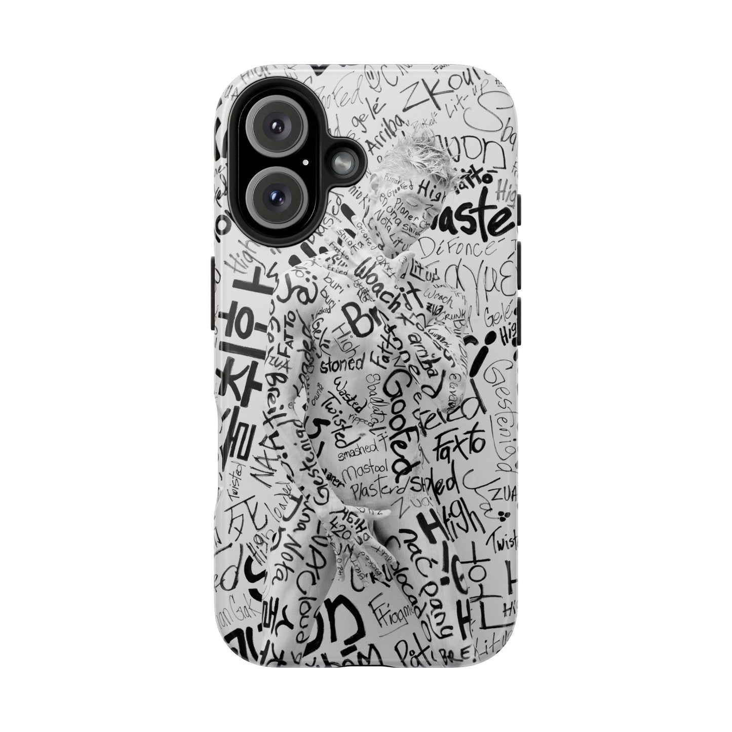 High Around the World Male - Tough Phone Cases