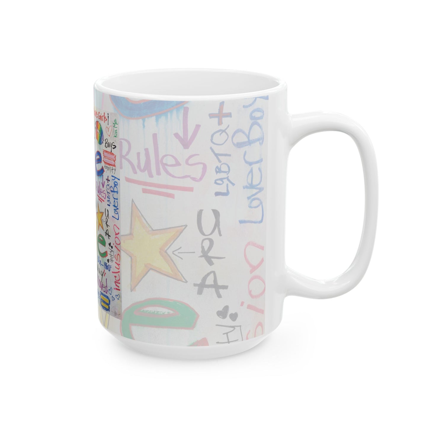 Love is Love - Ceramic Mug, (11oz, 15oz)