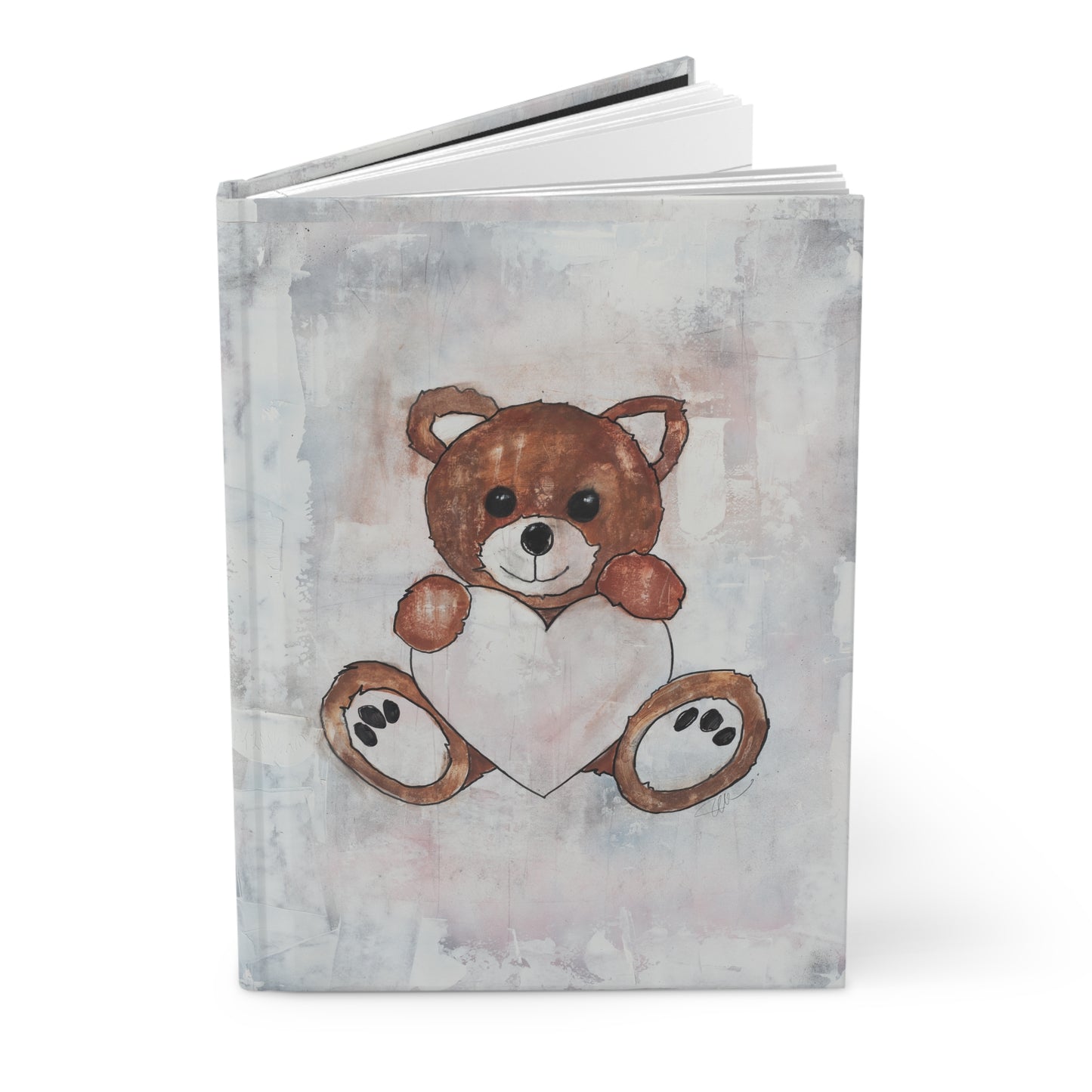 Copy of Teddy Bear, RedBrown - Hardcover Journal