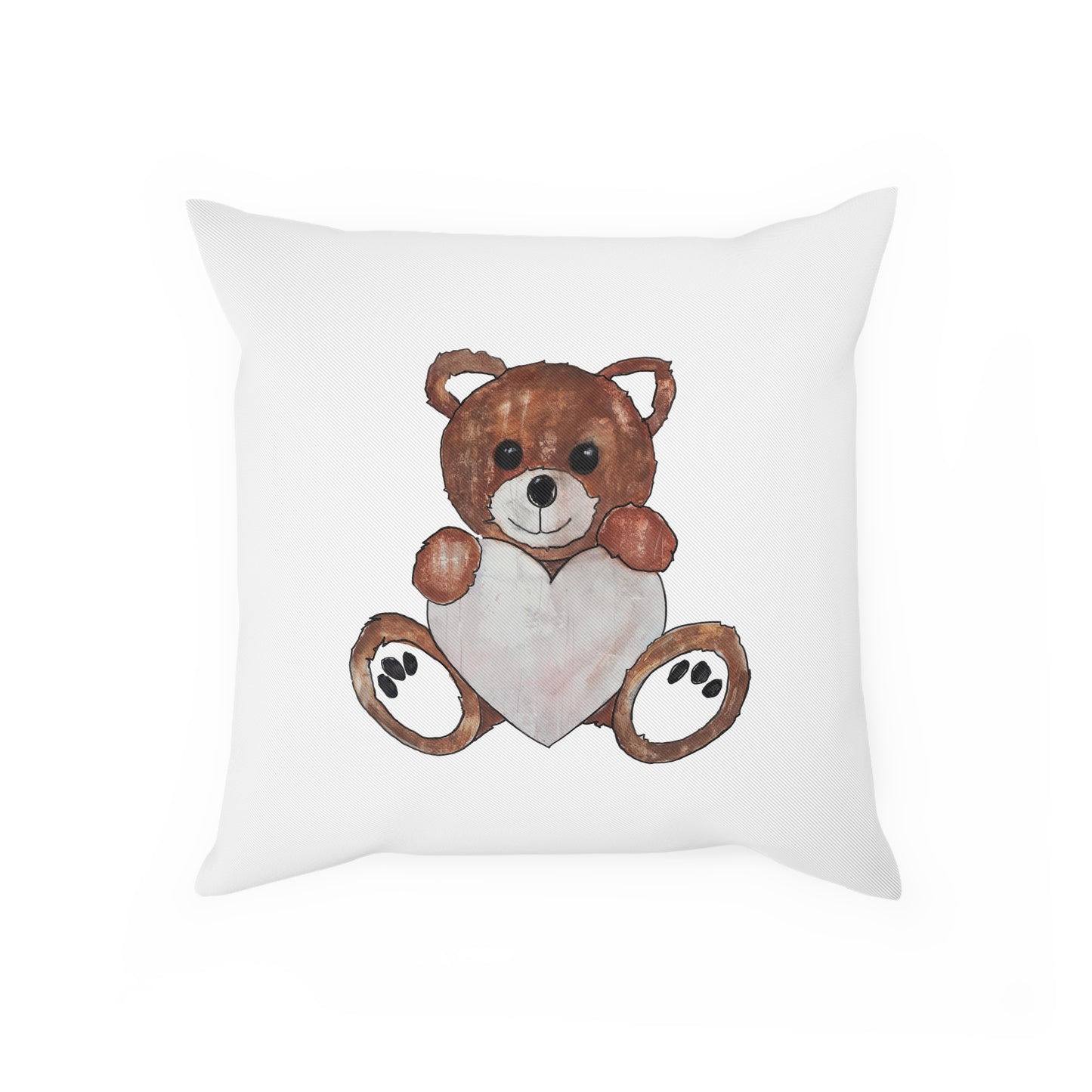 Teddy Bear, RedBrown - Cushion