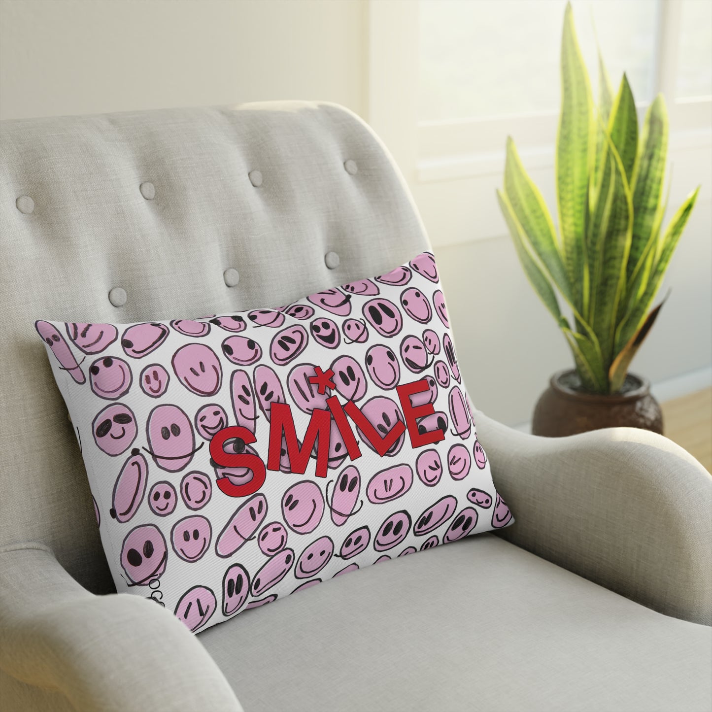 PINK SMILE - Cushion