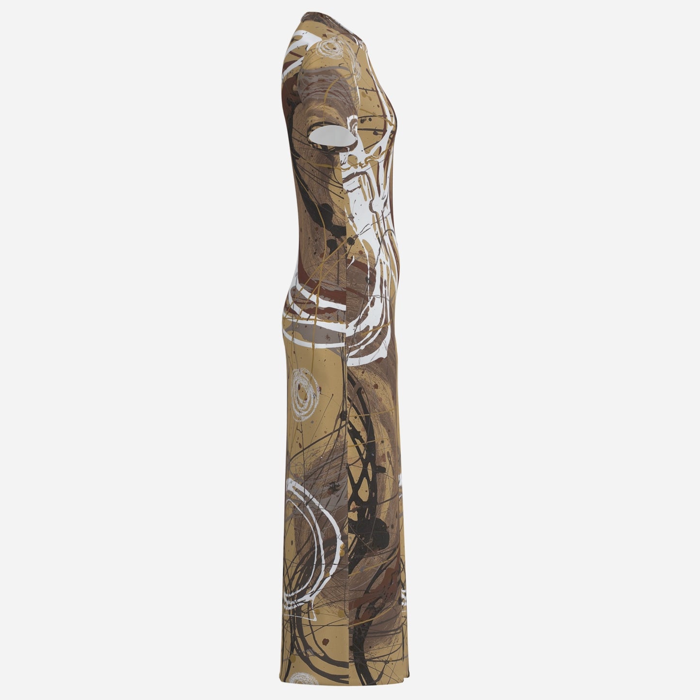 Celestial Spirals, ll - full length (SL) dress