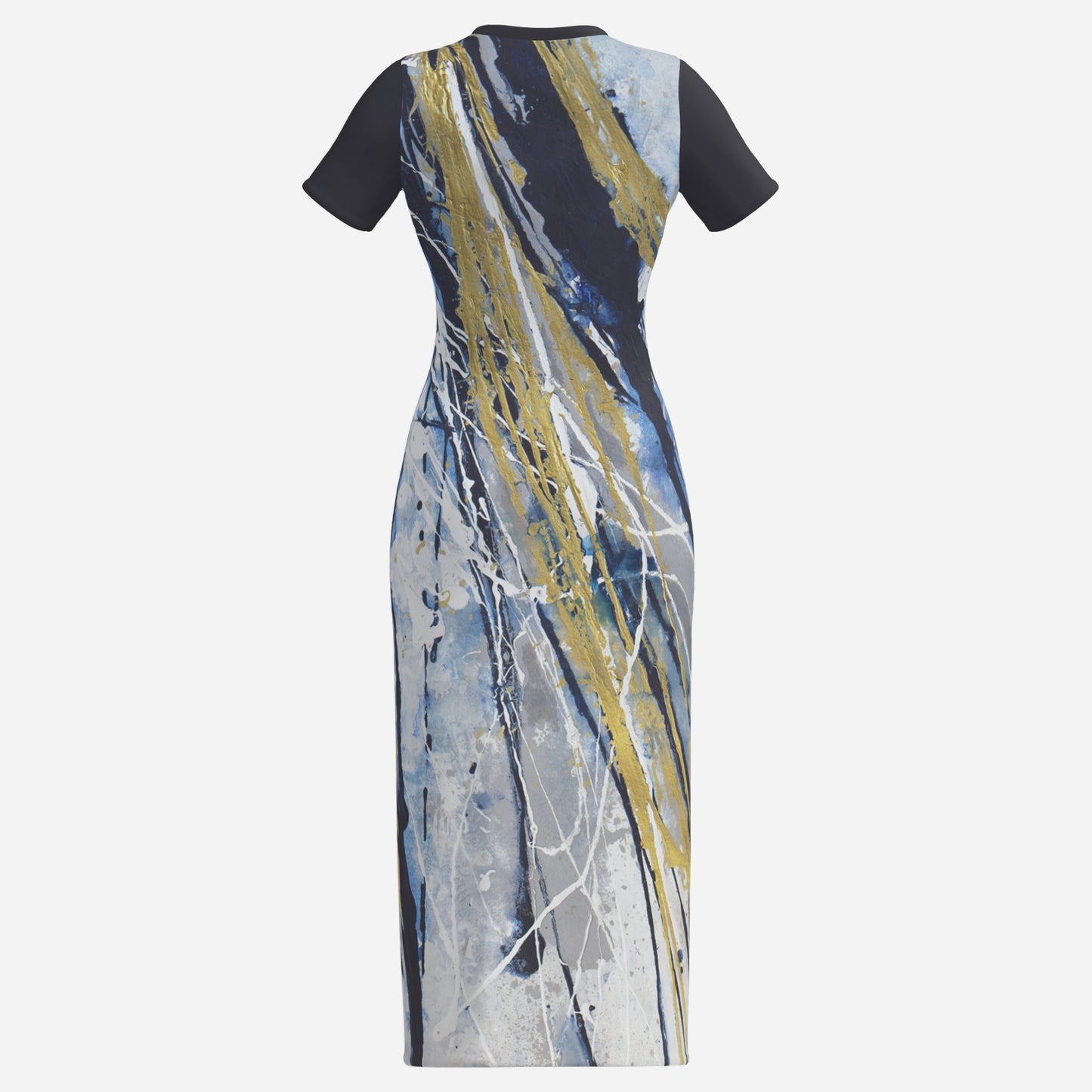 Oceanic Geyser - full length (SL) dress
