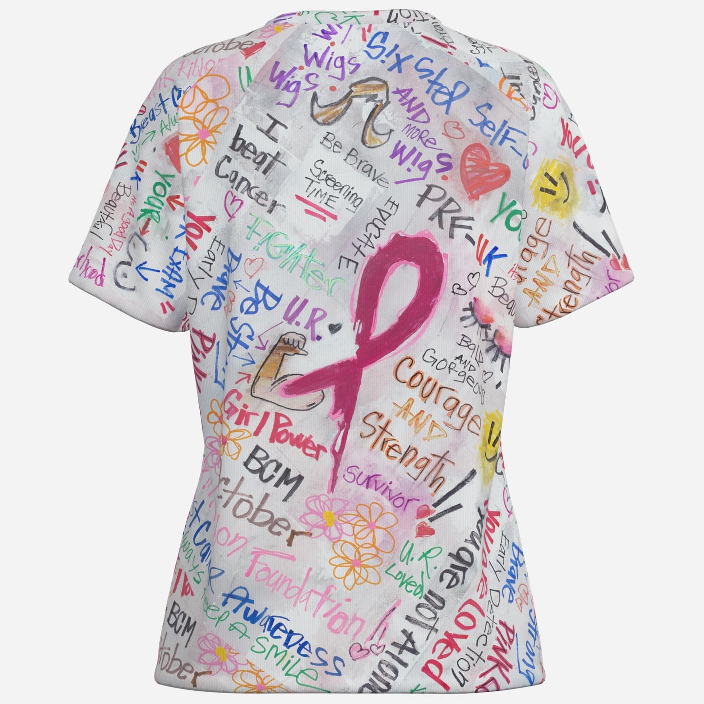 PRF-Breast Cancer Awareness-Women's Cotton T-Shirt