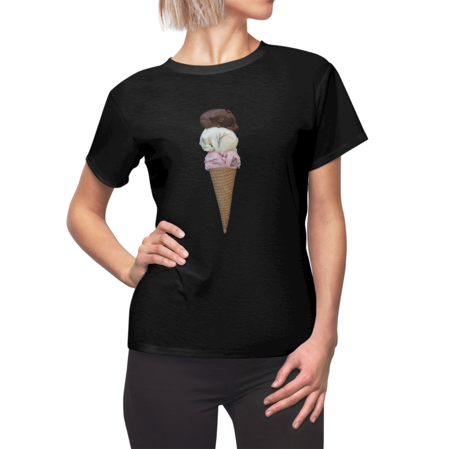 Triple Scoop - Women's Cut & Sew Tee