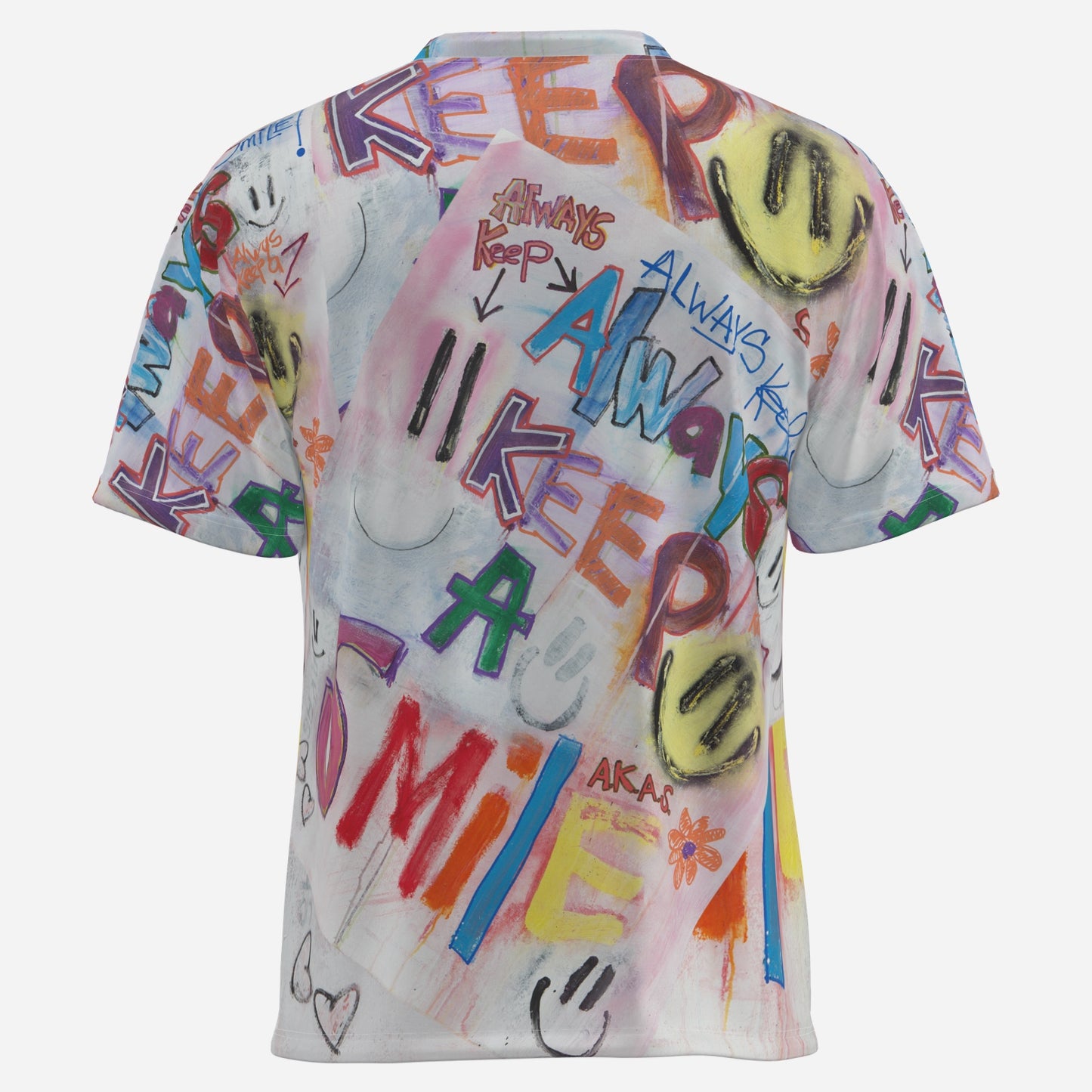 Always Keep A SMILE - Men's O Neck T-Shirt