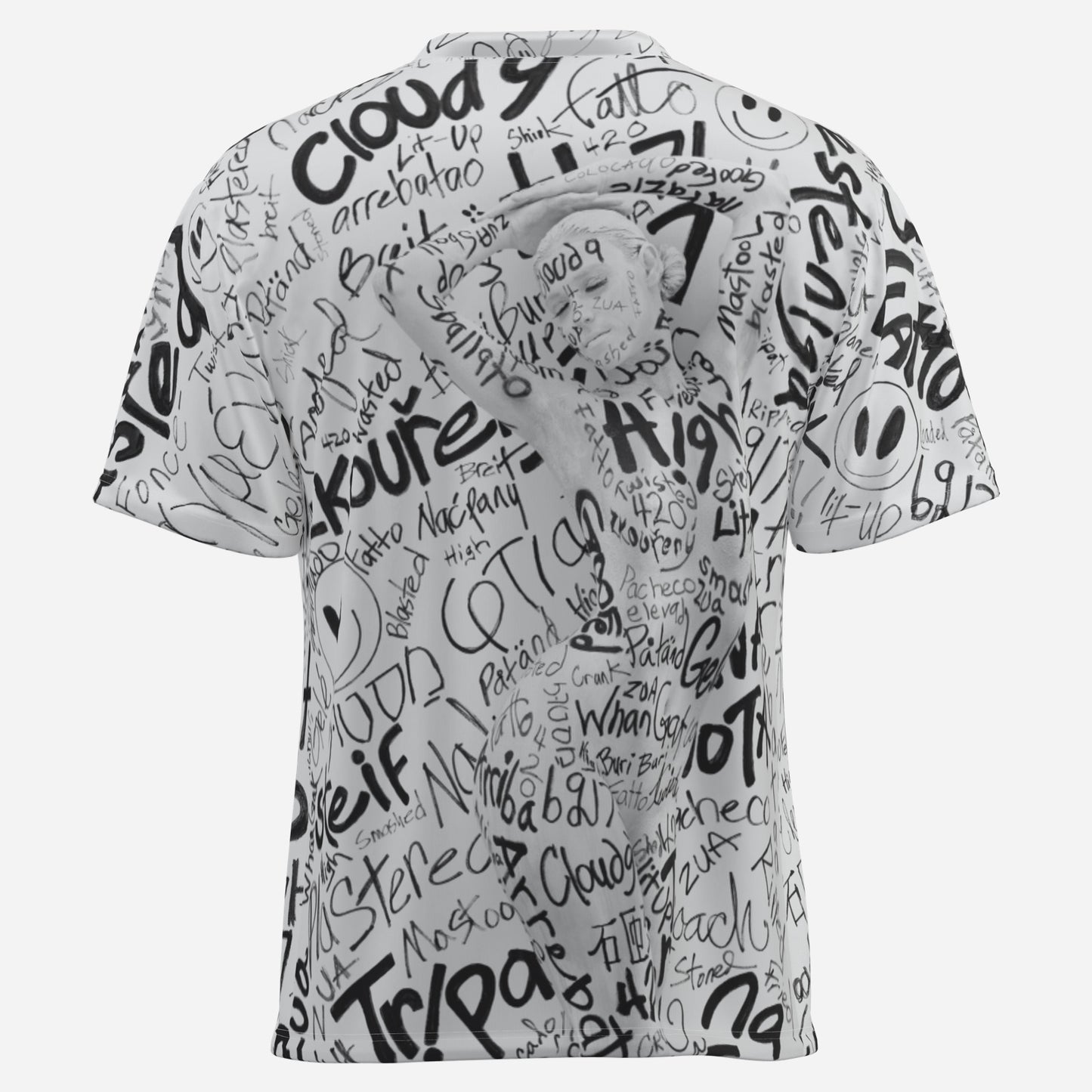 High Around the World, Female - Men's O Neck T-Shirt