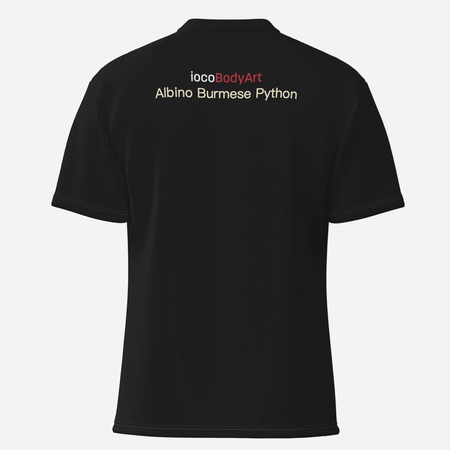 Albino Burmese Python - Men's O Neck T-Shirt